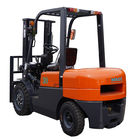 3000mm Lift Height Diesel Forklift Truck With Pneumatic Tires Automatic Transmission